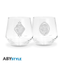 Verres et sous-verres THE LEGEND OF ZELDA - Zelda & Link - Set de 2 Verres 300ml