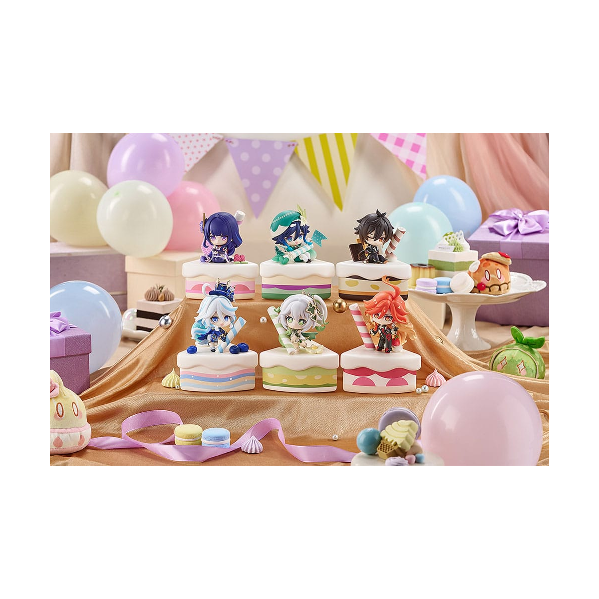 Genshin Impact figurine Wondrous Travels Series Venti Chibi 12 cm