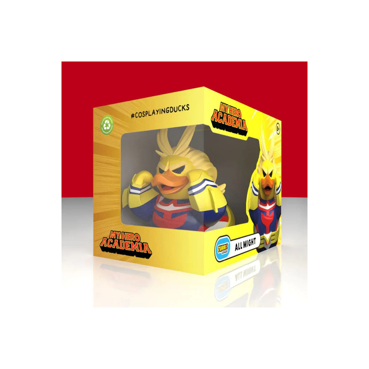 My Hero Academia Tubbz figurine PVC All Might Boxed Edition 10 cm