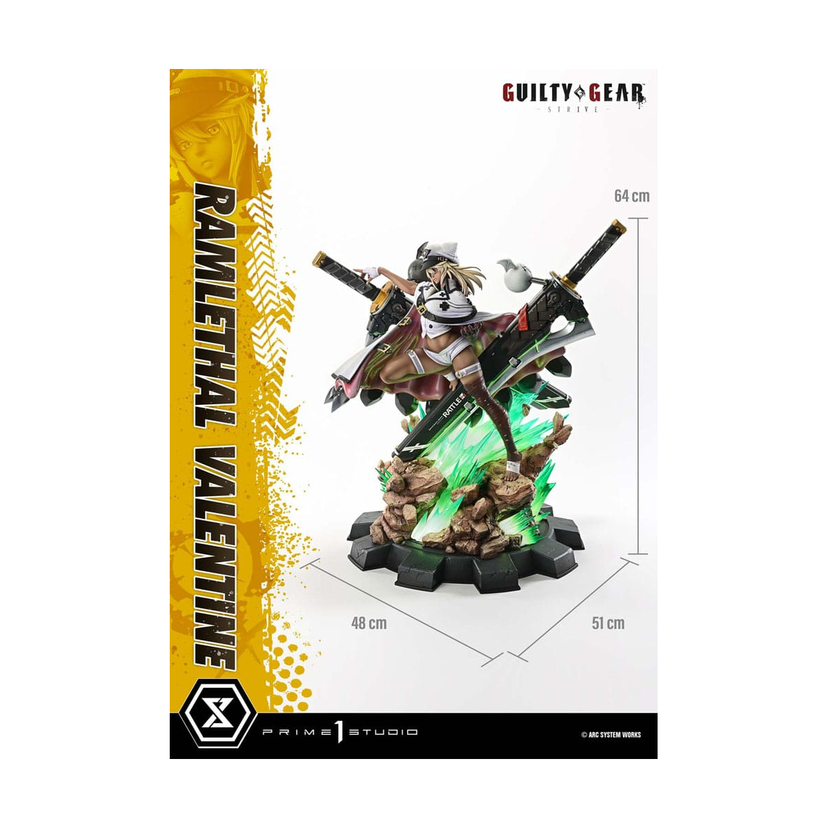 Guilty Gear Strive statuette Ultimate Premium Masterline Series 1/4 Ramlethal Valentine 64 cm
