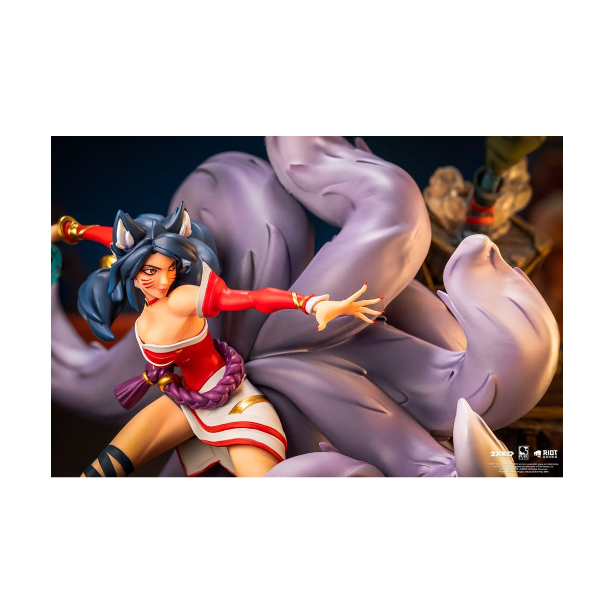 League of Legends statuette 1/10 2XKO Ekko & Ahri Diorama 30 cm