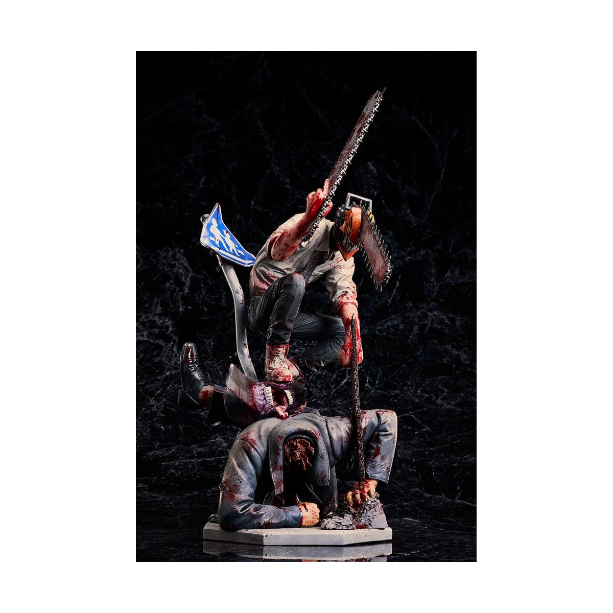 Statuette Chainsaw Man Figurine 1/7 Chainsaw Man Ver. by Takayuku Takeya 34 cm