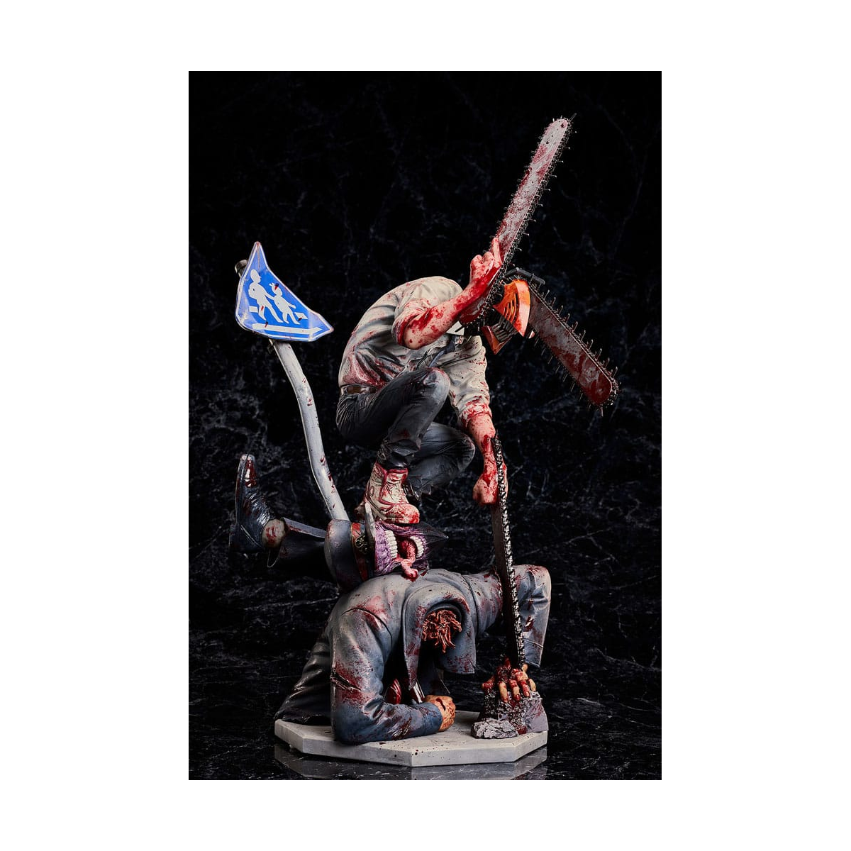 A Dimension Chainsaw Man Figurine 1/7 Chainsaw Man Ver. by Takayuku Takeya 34 cm