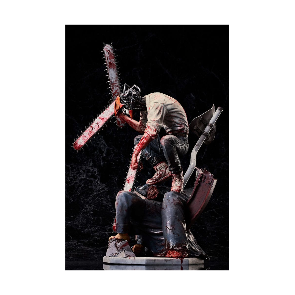 Chainsaw Man Figurine 1/7 Chainsaw Man Ver. by Takayuku Takeya 34 cm