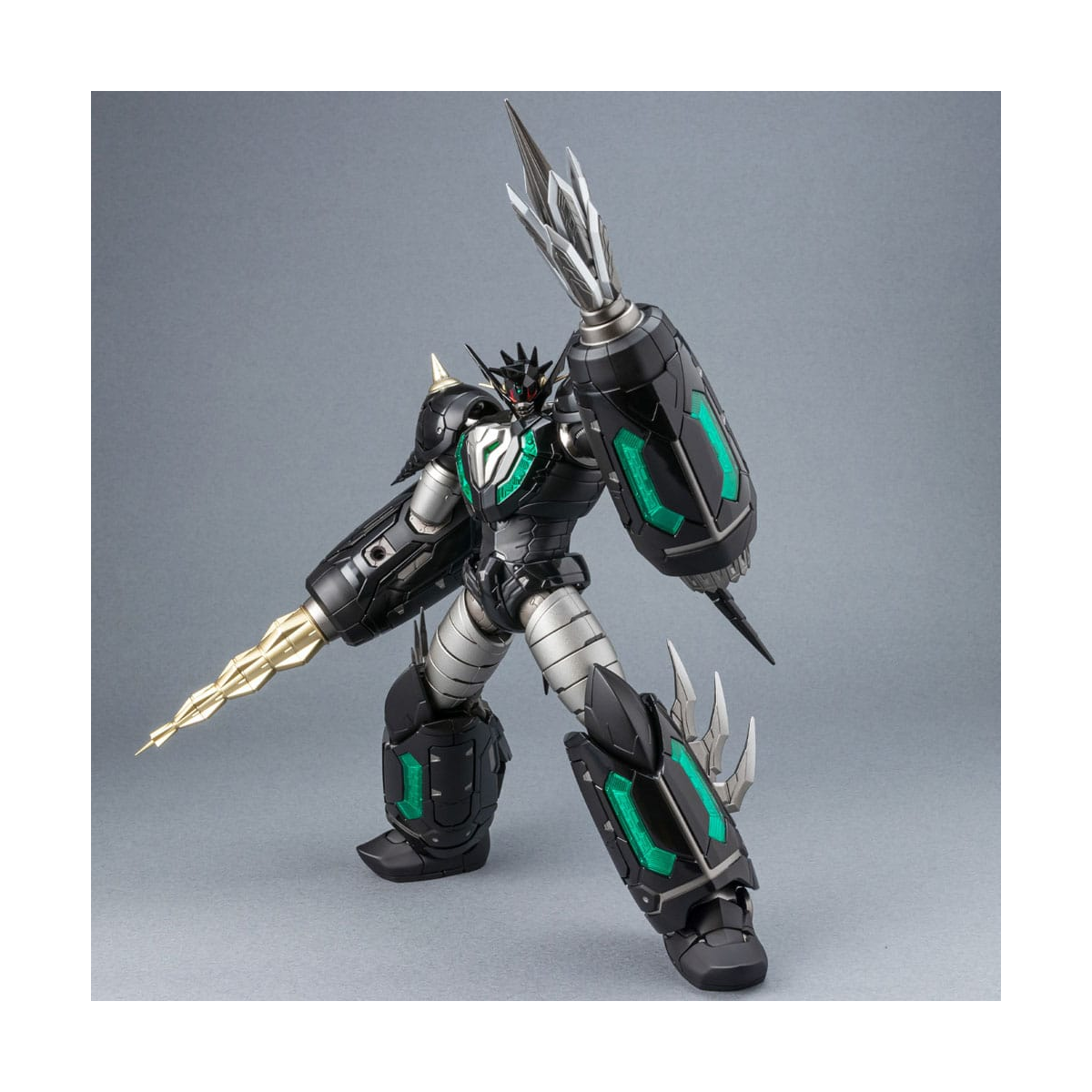 Getter Robo Armageddon figurine Diecast Riobot Shin Getter Dragon Black Ver. 21 cm
