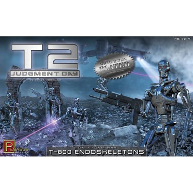 Chromé Terminator 2T-800 endosquelettes (Kit) Chromé Terminator 2T-800 endosquelettes (Kit)